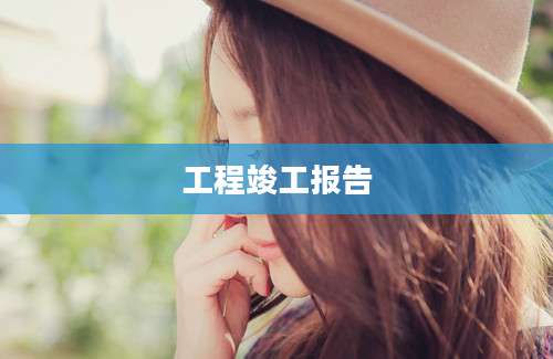 工程竣工报告