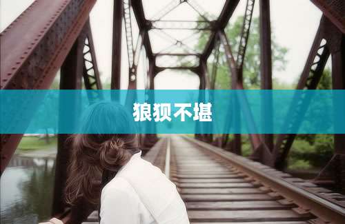 狼狈不堪