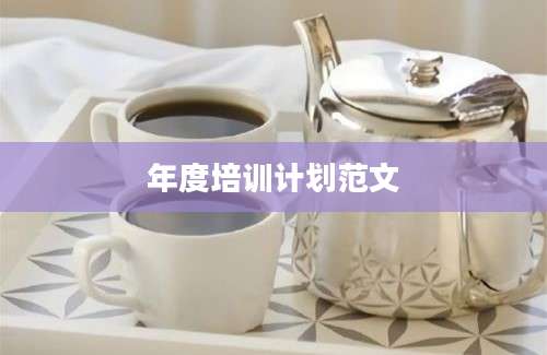 年度培训计划范文