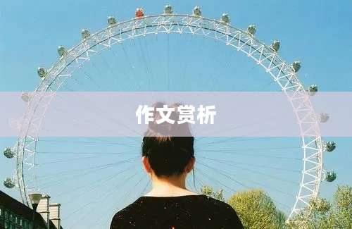 作文赏析