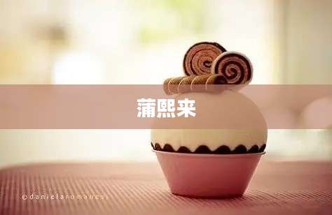 蒲熙来