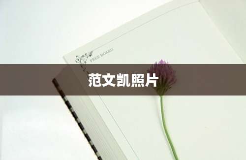 范文凯照片