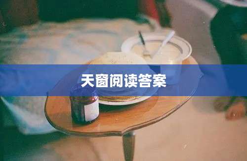 天窗阅读答案