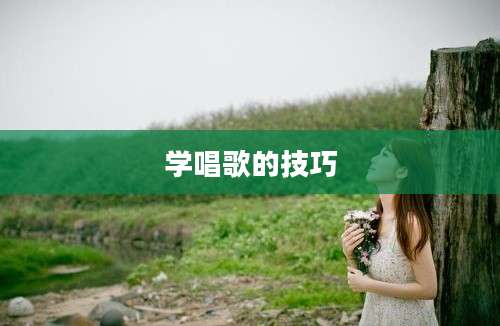 学唱歌的技巧