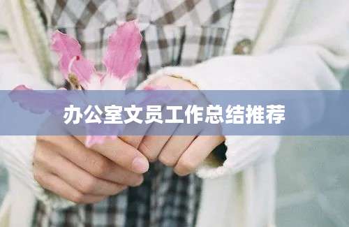 办公室文员工作总结推荐