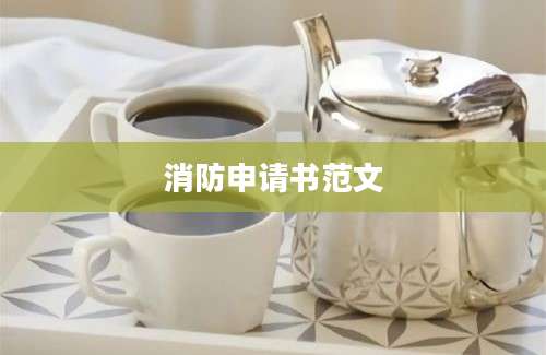 消防申请书范文