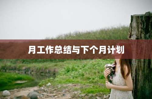 月工作总结与下个月计划