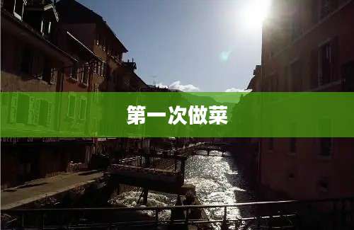 第一次做菜
