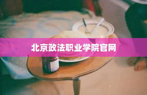 北京政法职业学院官网