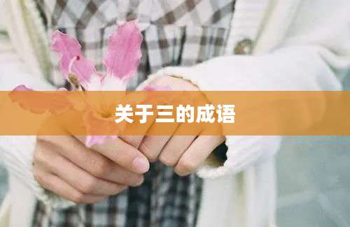 关于三的成语