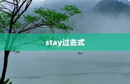 stay过去式