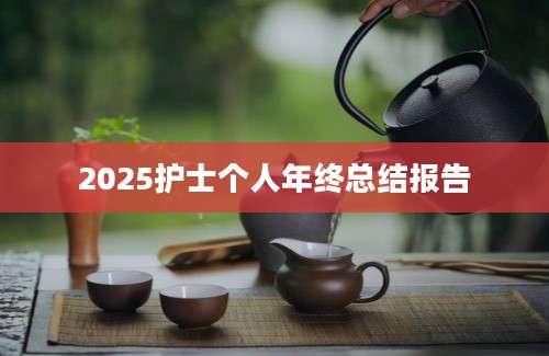 2025护士个人年终总结报告