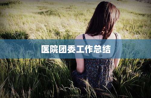 医院团委工作总结