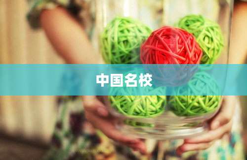 中国名校