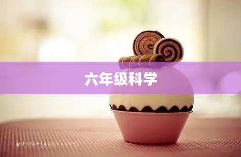 六年级科学
