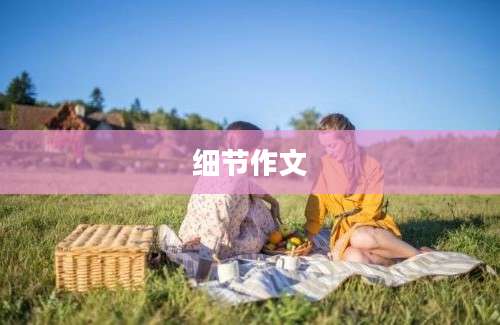 细节作文