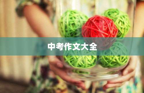 中考作文大全