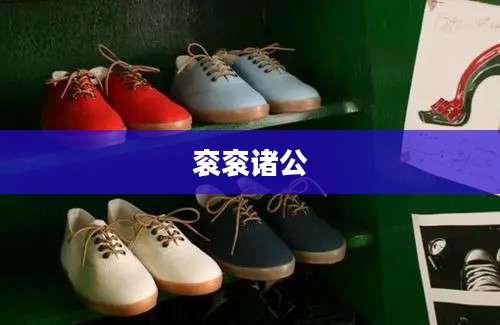 衮衮诸公