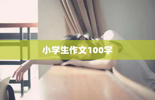 小学生作文100字
