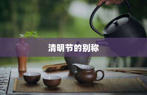 清明节的别称