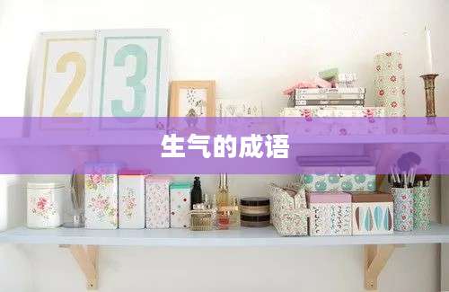 生气的成语