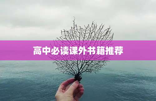 高中必读课外书籍推荐