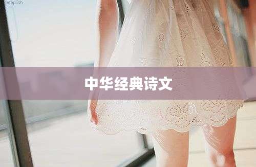 中华经典诗文