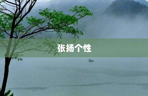 张扬个性