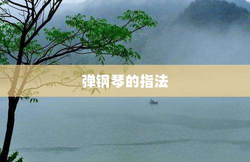 弹钢琴的指法