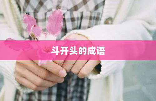 斗开头的成语