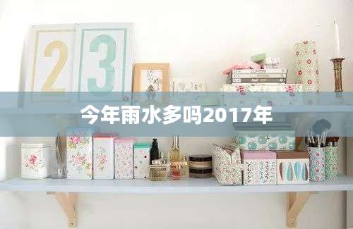 今年雨水多吗2017年