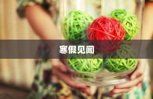 寒假见闻