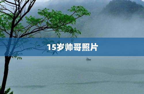 15岁帅哥照片