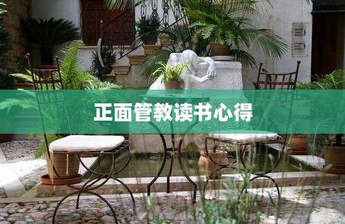 正面管教读书心得