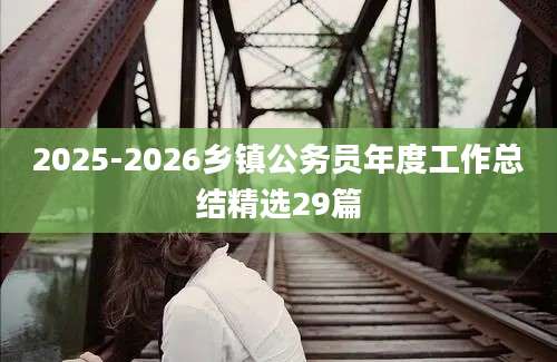 2025-2026乡镇公务员年度工作总结精选29篇