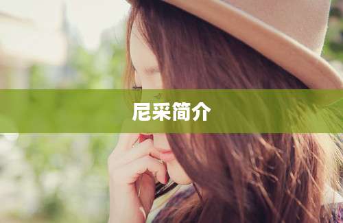 尼采简介