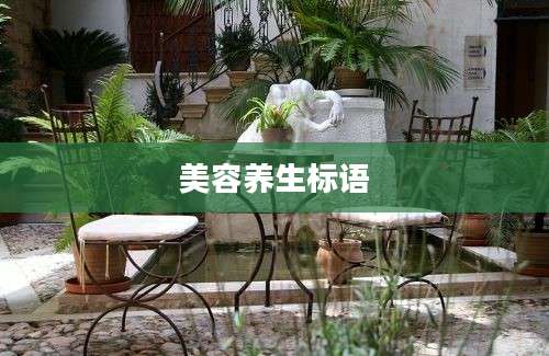 美容养生标语
