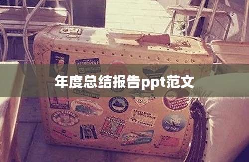 年度总结报告ppt范文