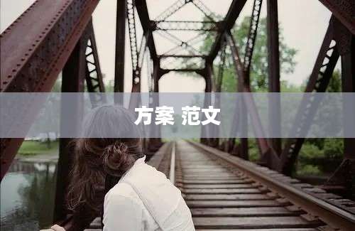 方案 范文