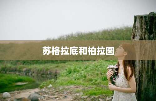苏格拉底和柏拉图