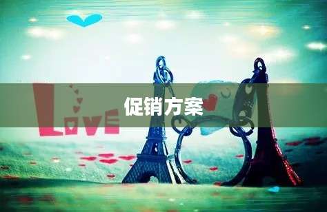 促销方案