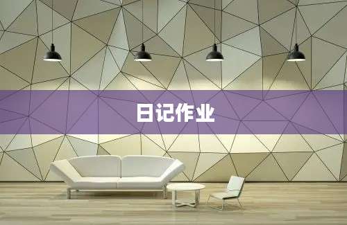 日记作业