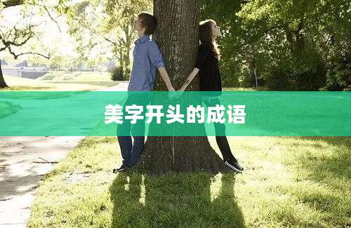 美字开头的成语