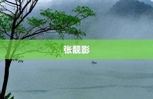张靓影