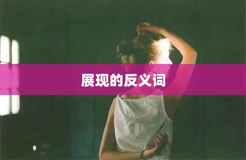 展现的反义词
