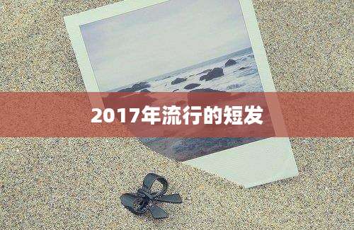 2017年流行的短发