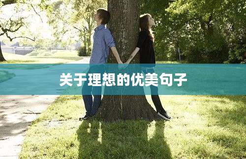 关于理想的优美句子