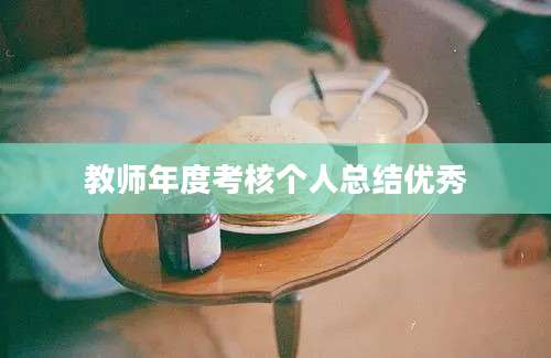 教师年度考核个人总结优秀
