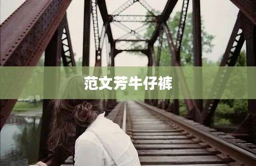 范文芳牛仔裤