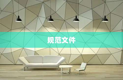 规范文件